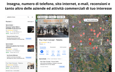 Impara a scaricare i database da Google Maps e dalle Google My Business